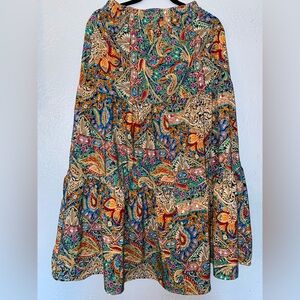 Colorful Paisley Women's Skirt